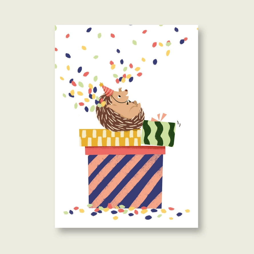 VIERUNDFÜNFZIG Postkarte zum Geburtstag