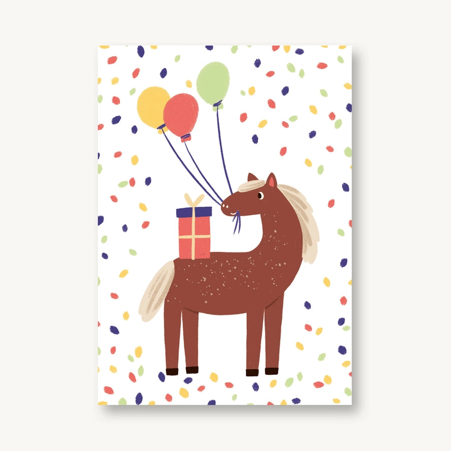 VIERUNDFÜNFZIG Postkarte zum Geburtstag