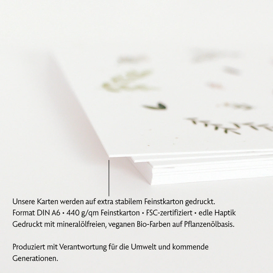 VIERUNDFÜNFZIG Postkarte zum Schulanfang