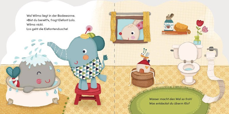 Wilma Wal will immer baden