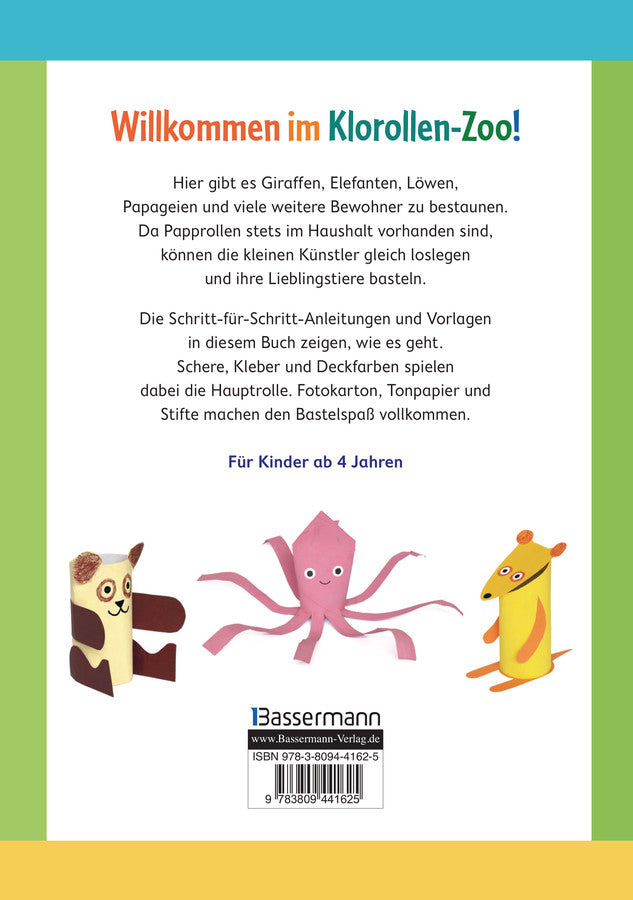 Wir basteln einen Klorollen-Zoo