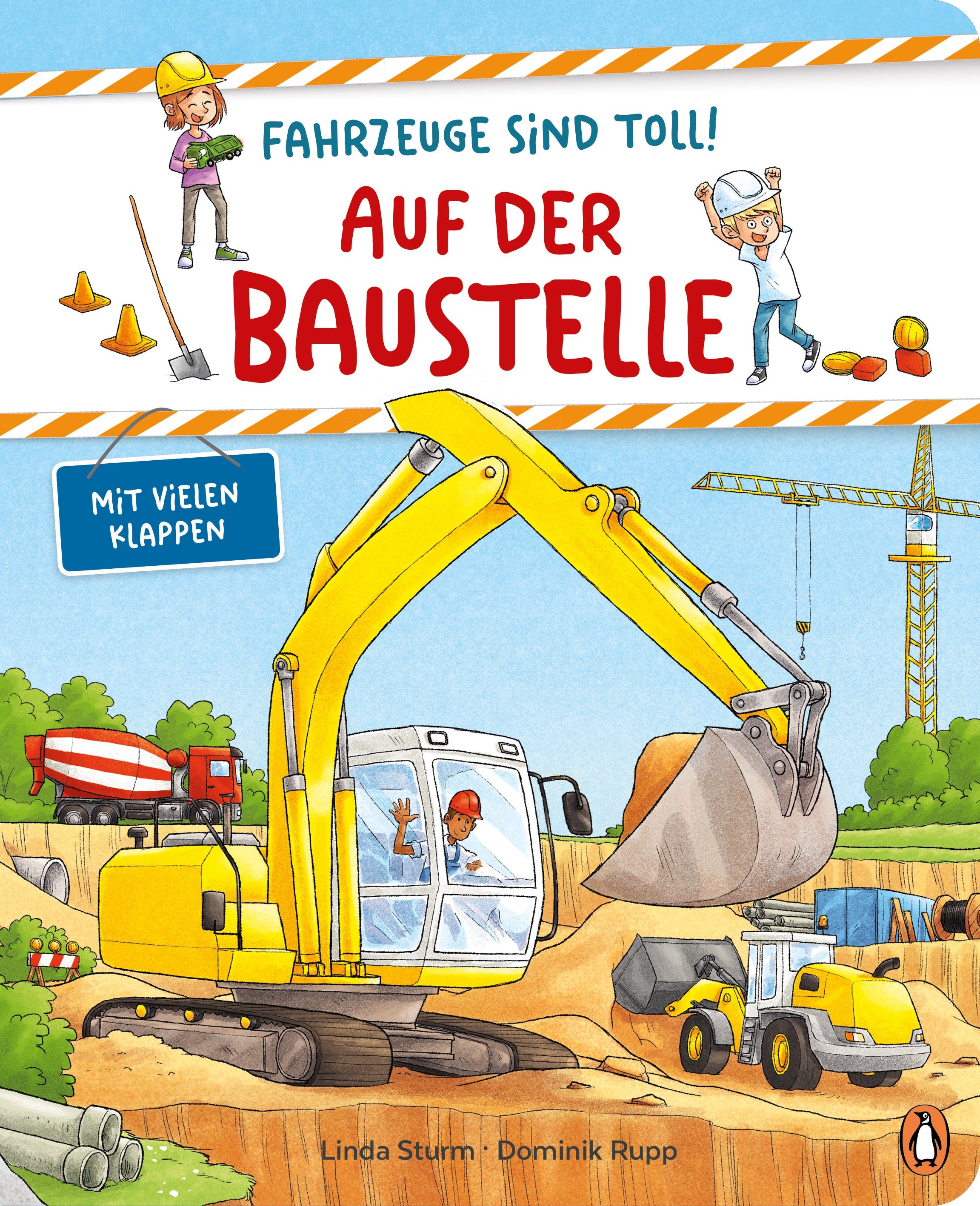 Fahrzeuge sind toll! Auf der Baustelle