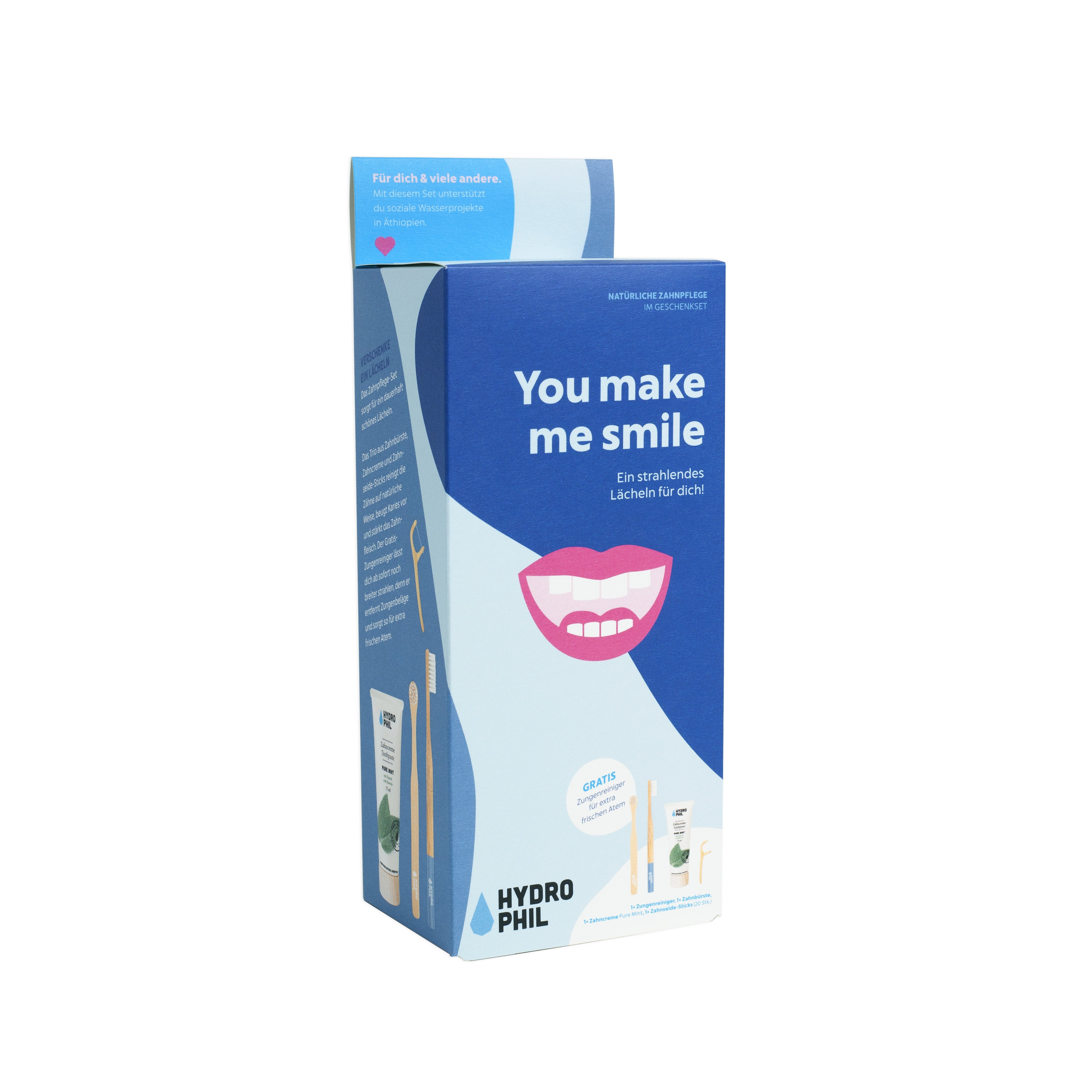 Hydrophil Geschenkset "You make me smile "