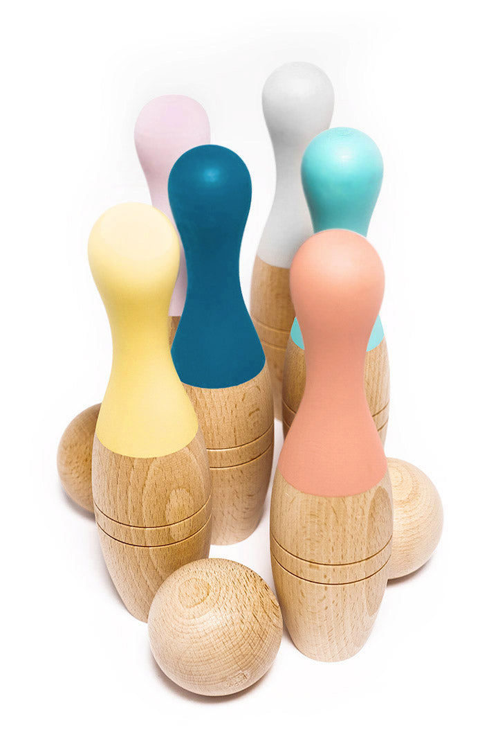 Me&Mine Kegel-Set aus Holz
