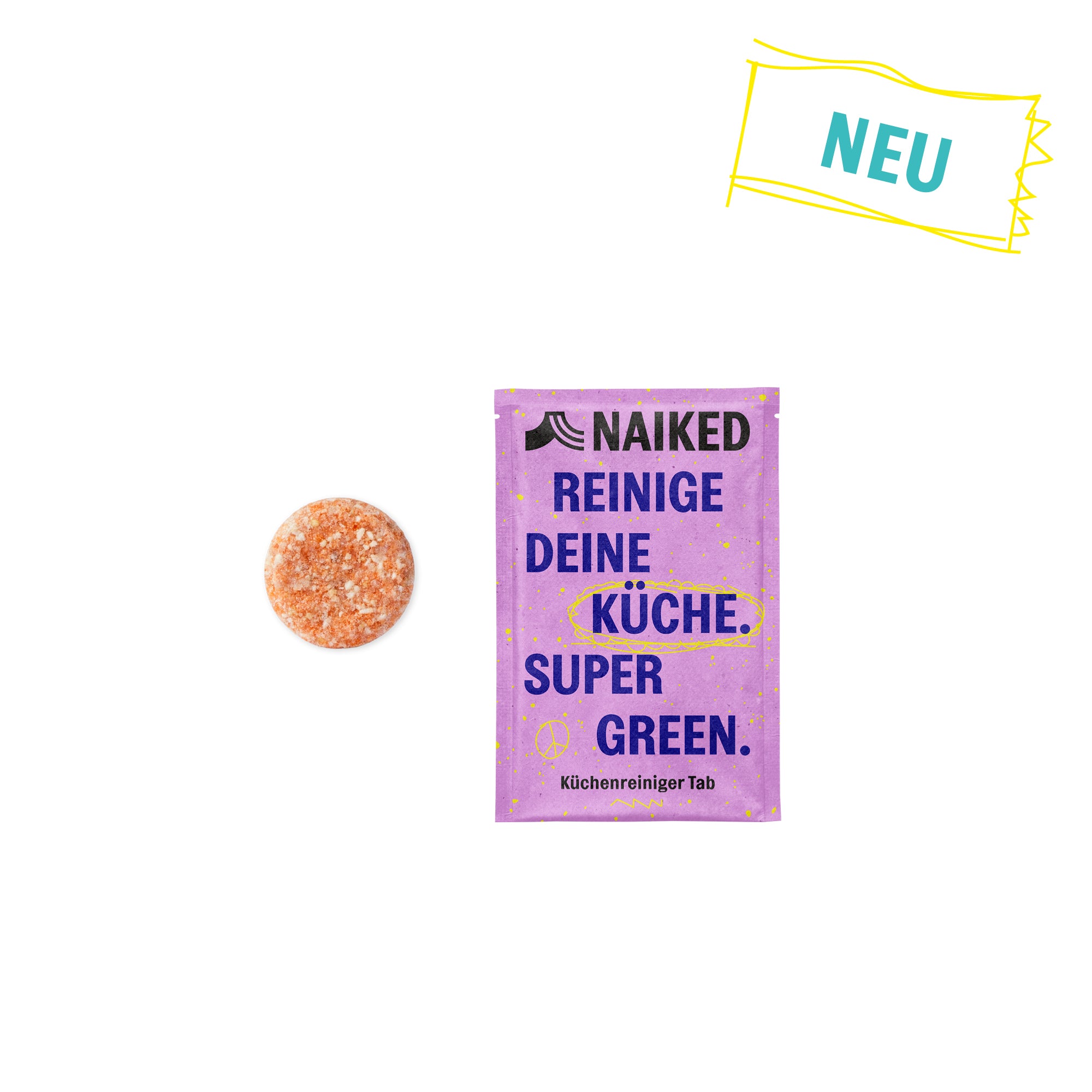 Naiked Küchenreiniger-Tab