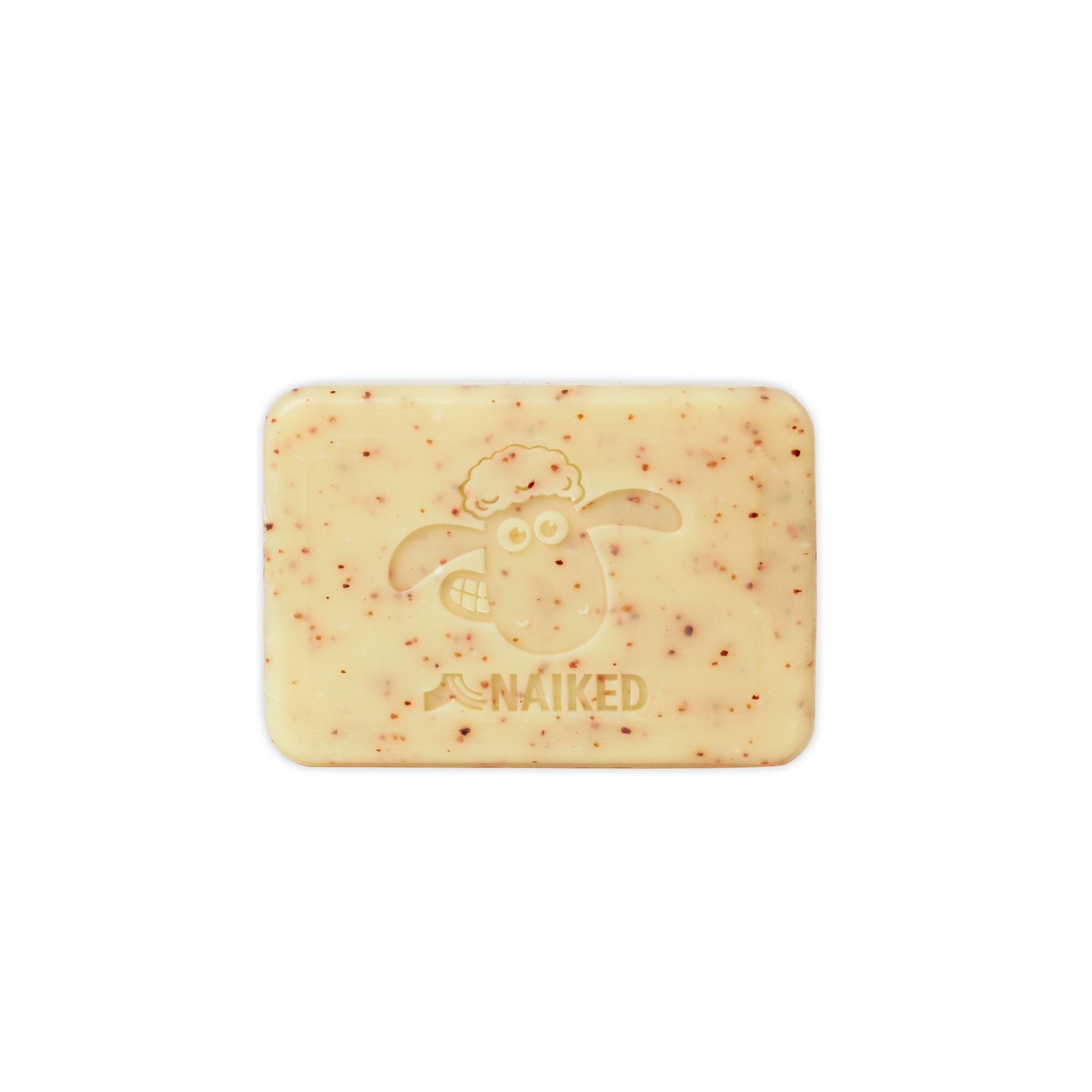 Naiked Seife mit Walnussschalen-Peeling