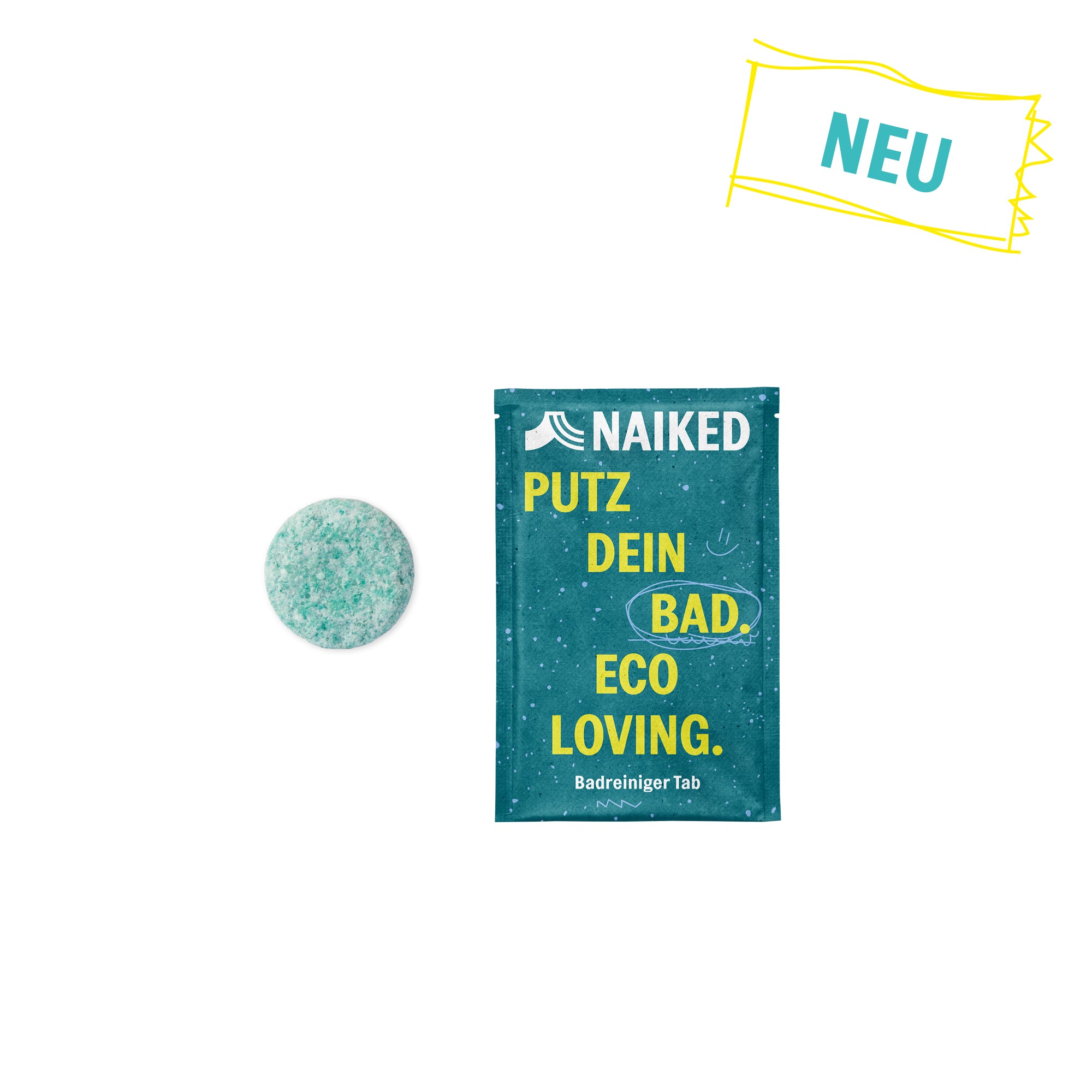 Naiked Badreiniger-Tab