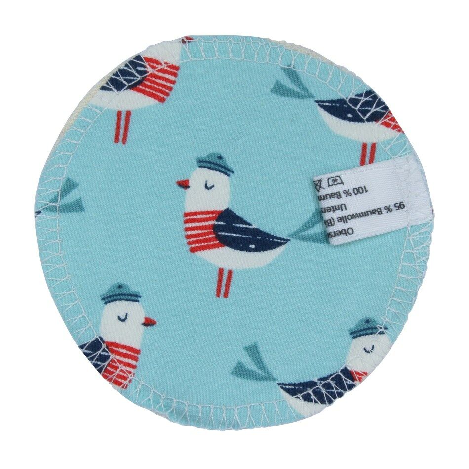 Allerlei Windeln Abschminkpad Möwe