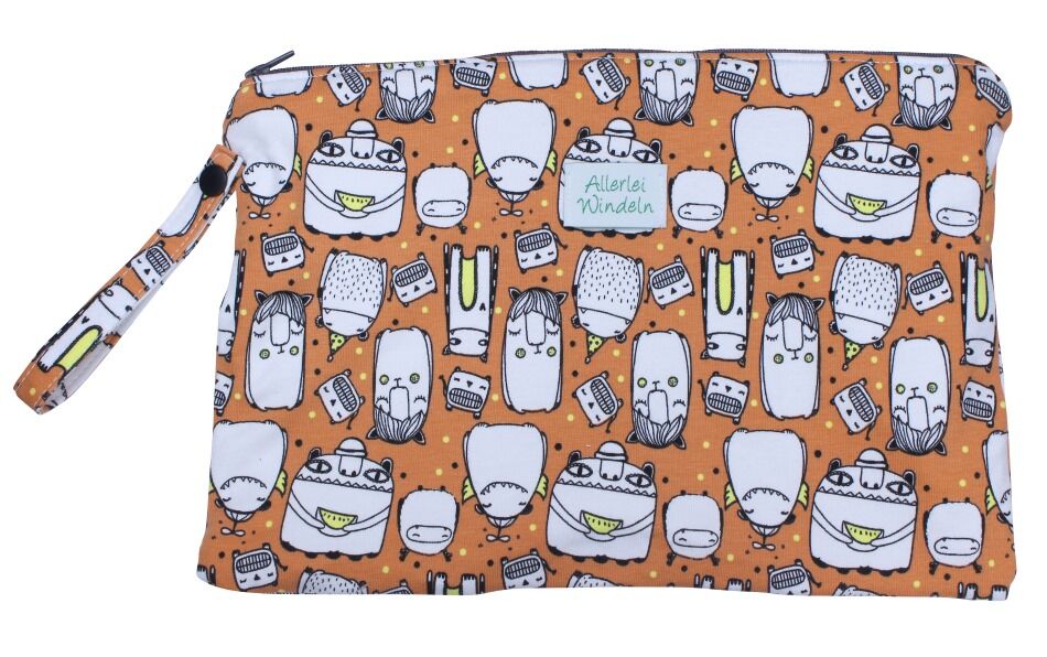 Allerlei Windeln Wollwetbag XS Monstermania