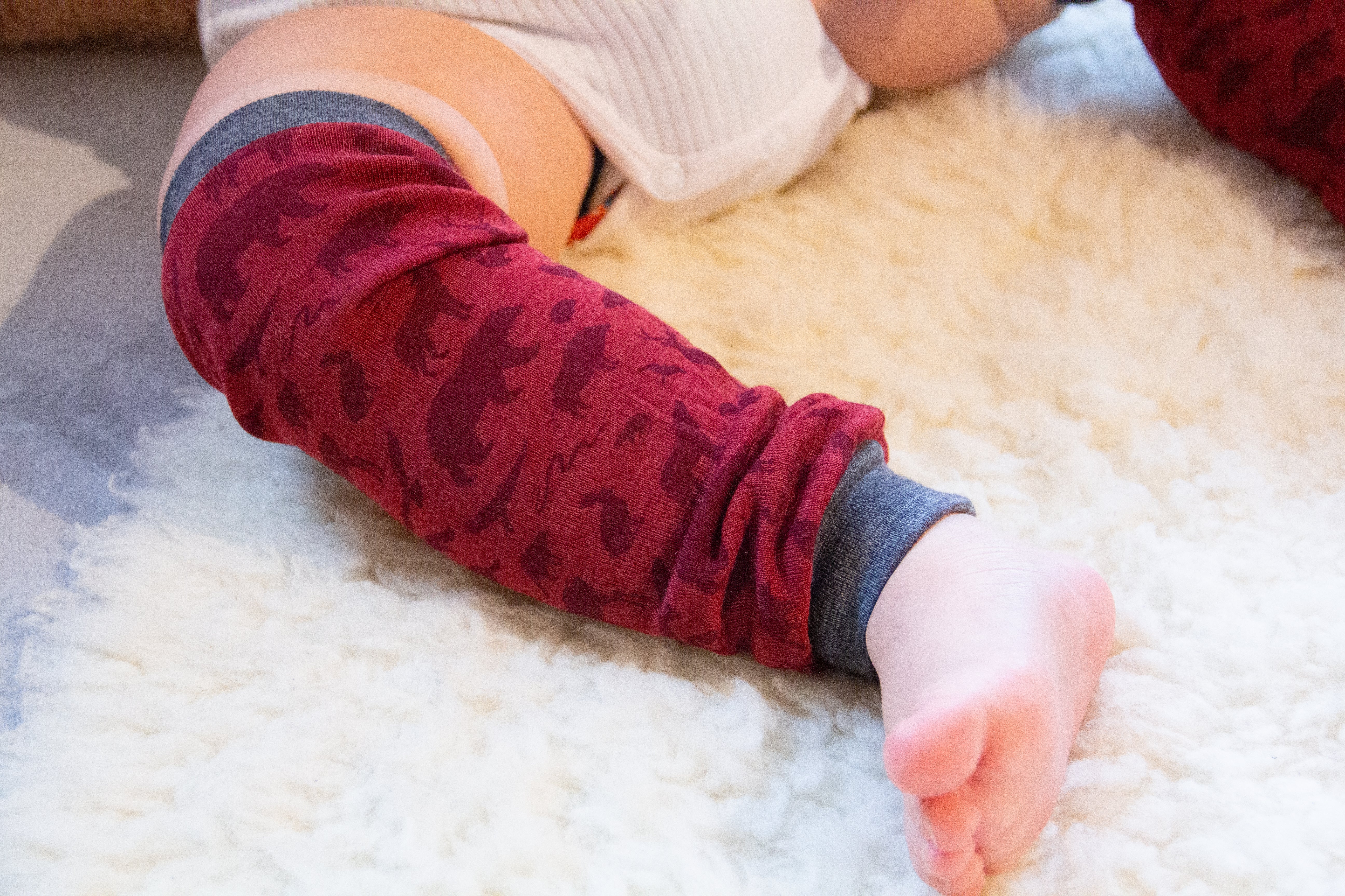 Allerlei Windeln Babystulpen aus Wolle-Seide