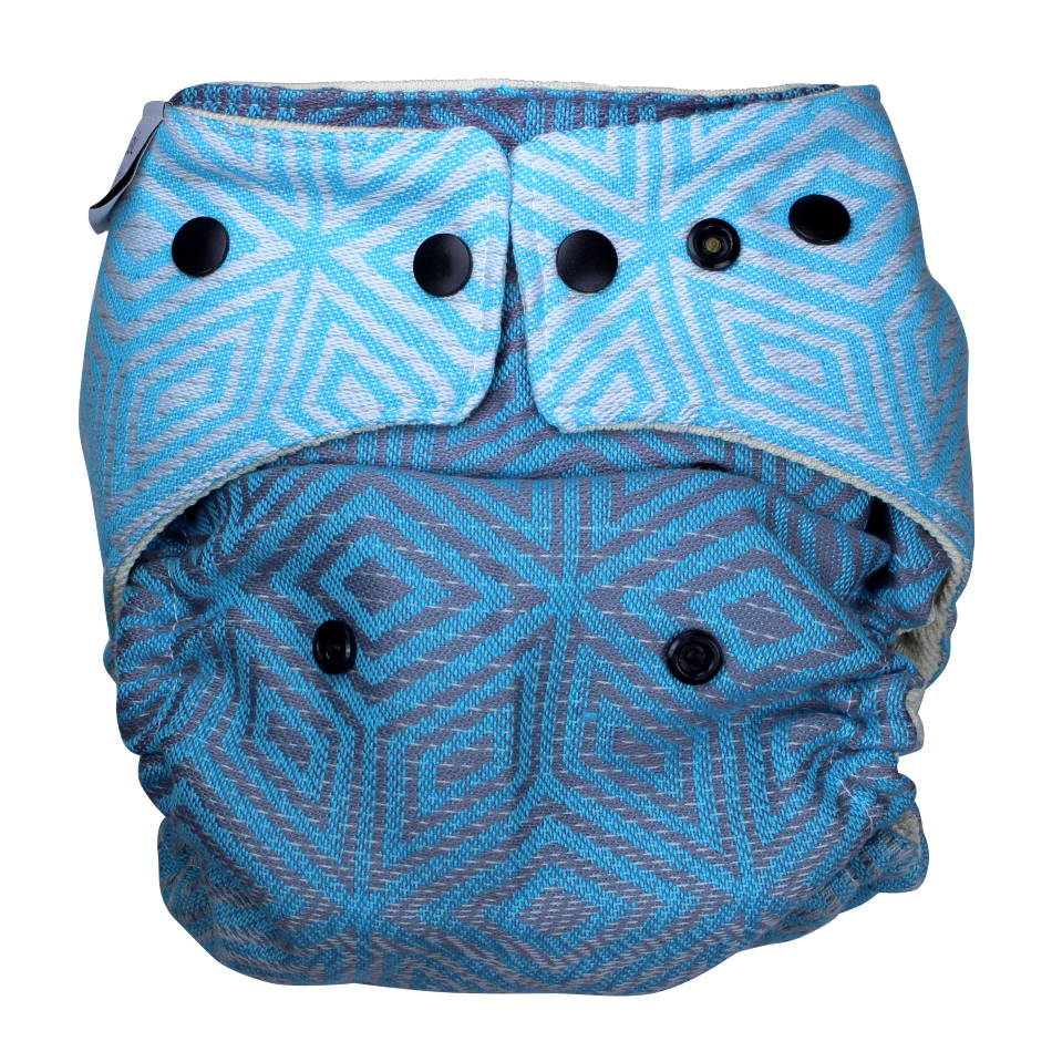 Allerlei Windeln Wollüberhose Stormy Cube (Laschen hell)