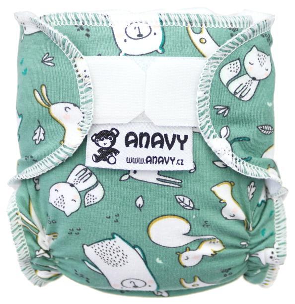 Anavy Puppenwindel Forest mint