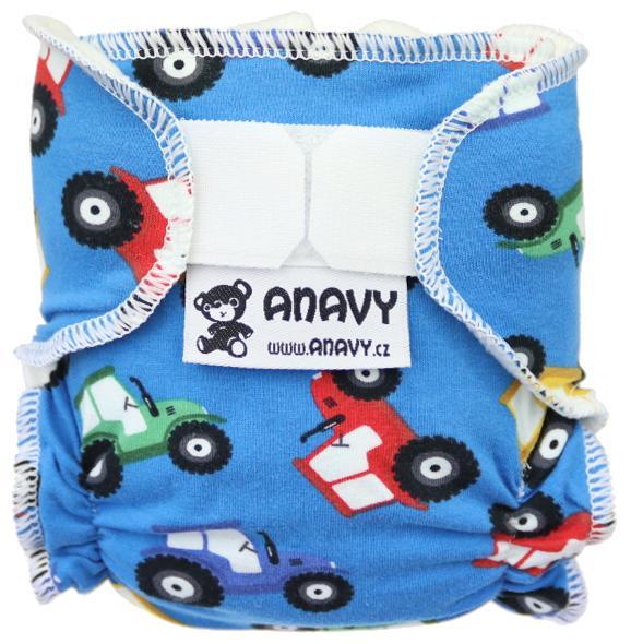 Anavy Puppenwindel Traktor