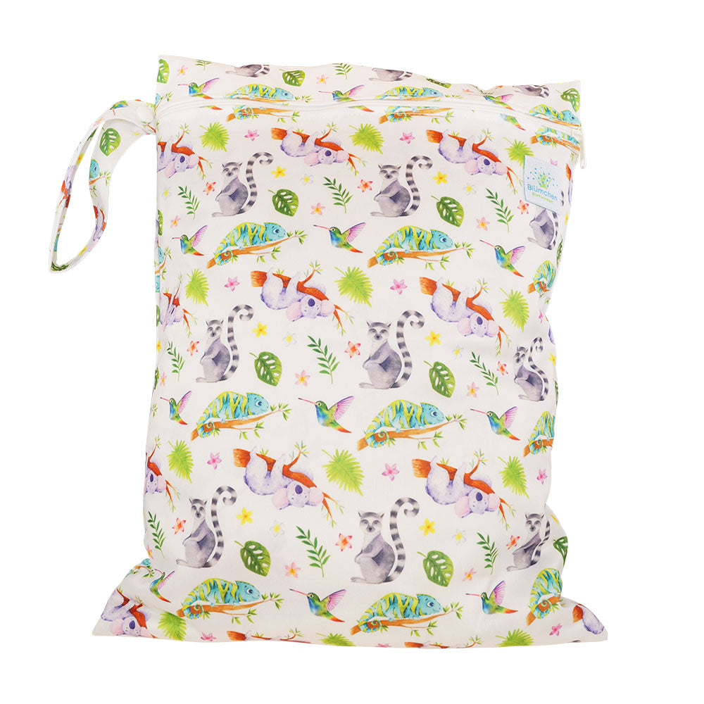 Blümchen Wetbag M Chamäleon