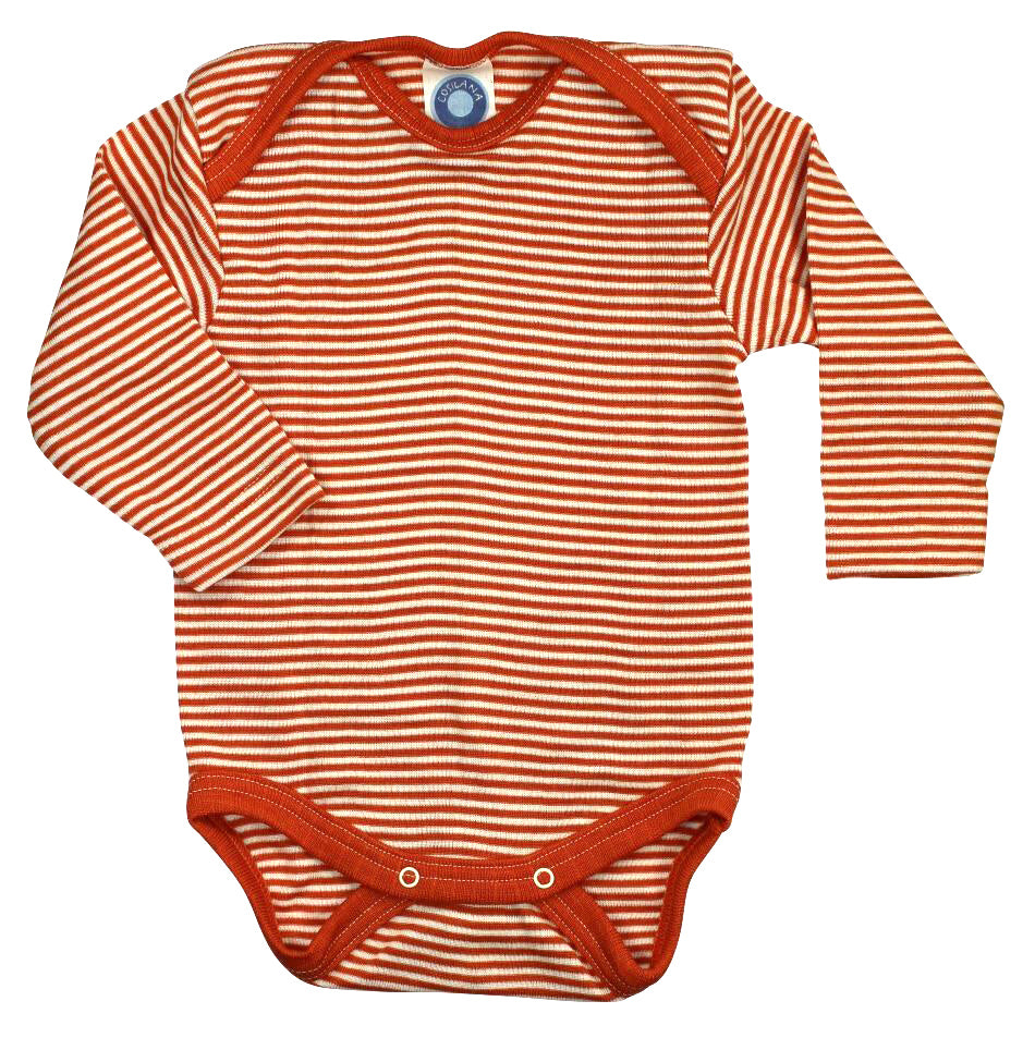 Cosilana Body orange-geringelt