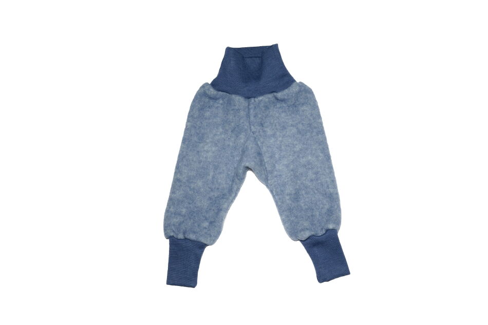 Cosilana Wollfleece-Hose blau