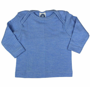 Cosilana Baby-Schlupfhemd blau meliert