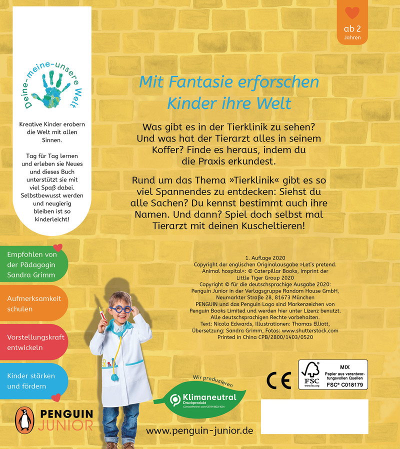 Komm, wir spielen Tierklinik!