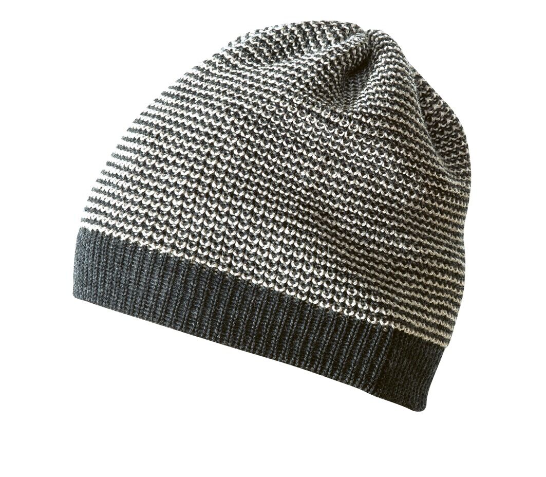 Disana Beanie anthrazit-grau