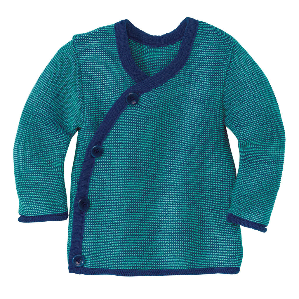 Disana Melange-Jacke Marine-Lagoon