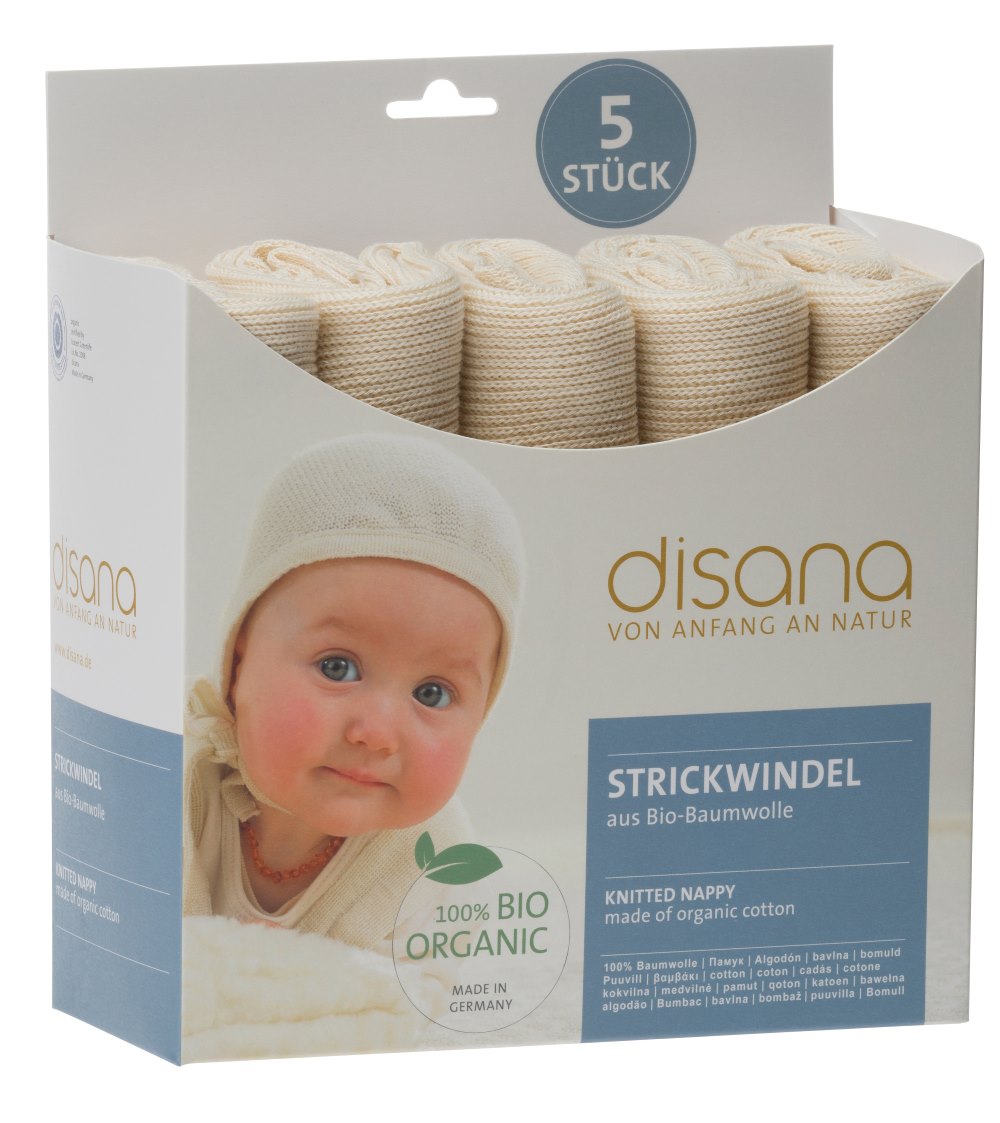 Disana Strickbindewindel Verpackung
