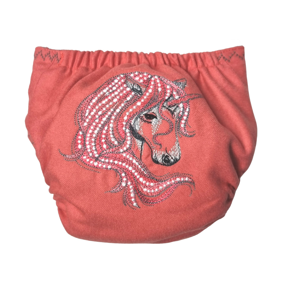 Doodush Wollüberhose Einhorn coral