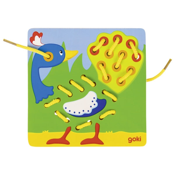 goki Fädelspiel Pferd, Fisch, ...