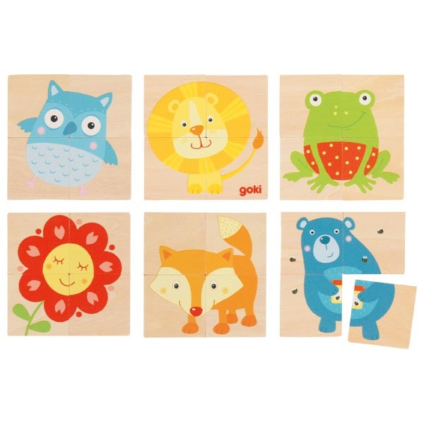 goki Karemo-und Memospiel Tiere