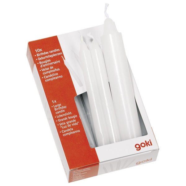 goki Geburtstagskerzen-Set 11 Stck. für Geburtstagskranz