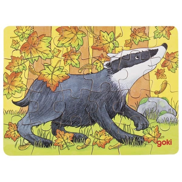 Waldtiere Dachs
