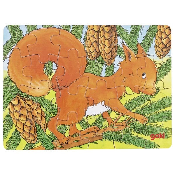 Waldtiere Eichhörnchen