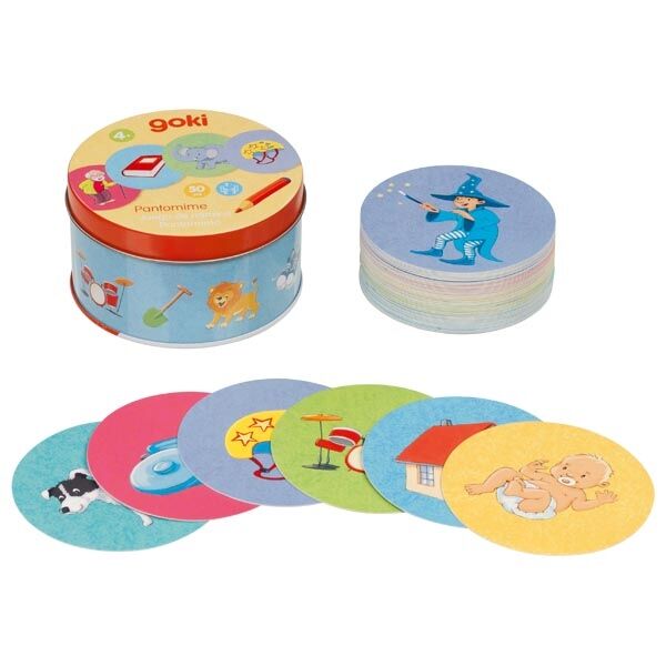 goki Pantomime in Blechdose