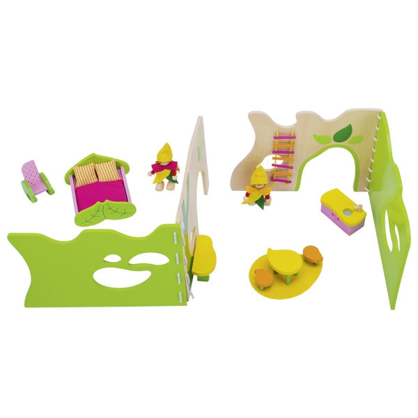 Goki Puppenhaus Unser Waldhaus