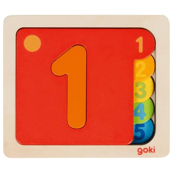 Goki Schichtenpuzzle Zahlen