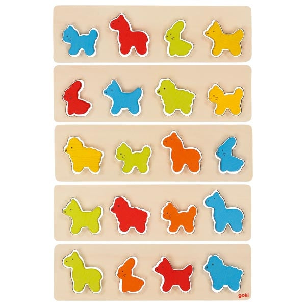 goki Sortierspiel Tiere