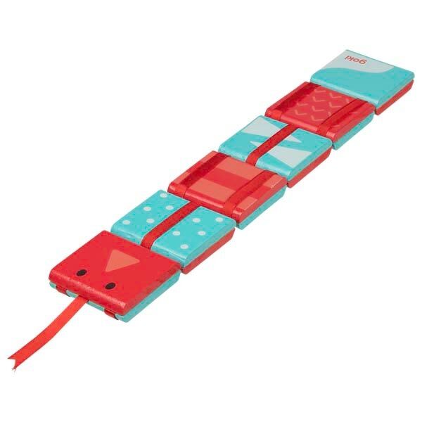 goki Zauberklapperschlange blau-rot