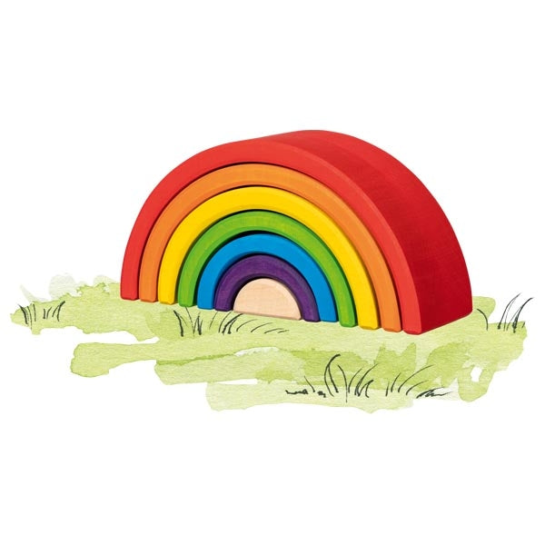 Goki Bausteine Kleiner Regenbogen