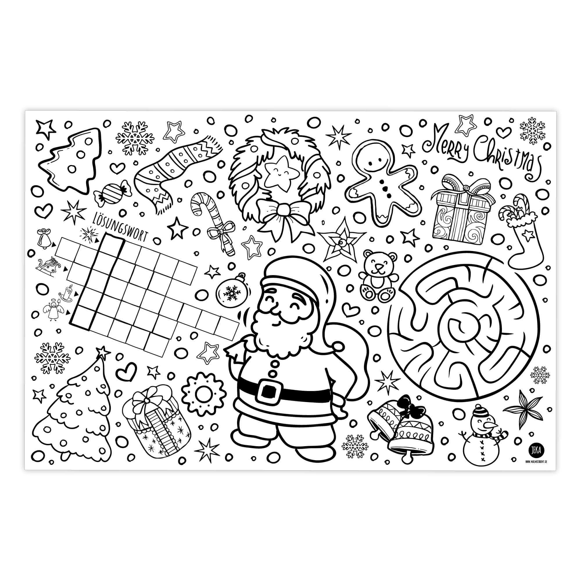JEKA Platzset Weihnachten