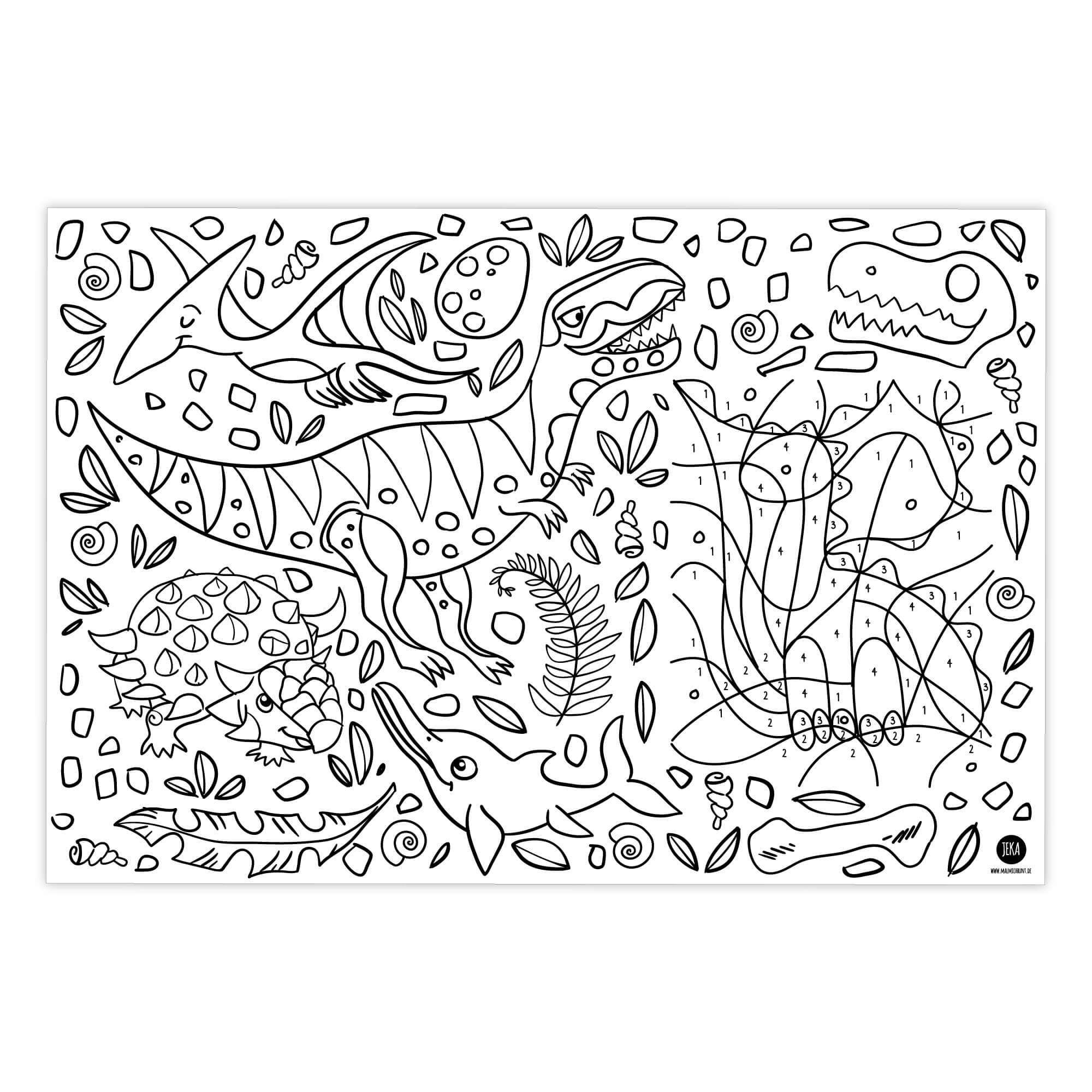 Jeka Platzset Dino