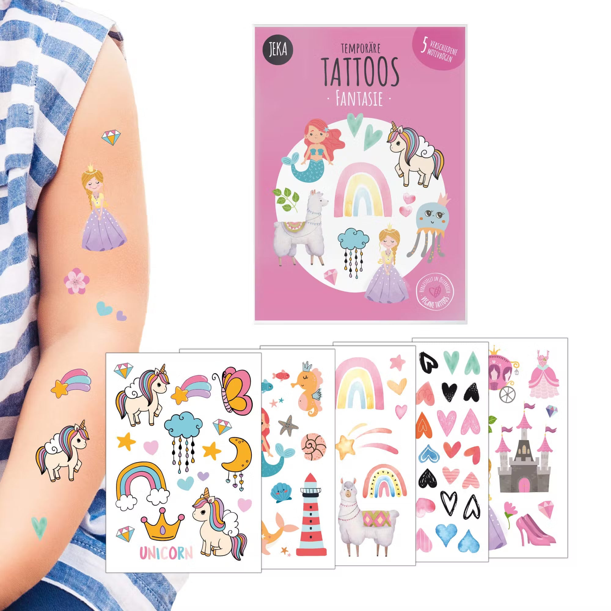 JEKA Kindertattoo-Sets