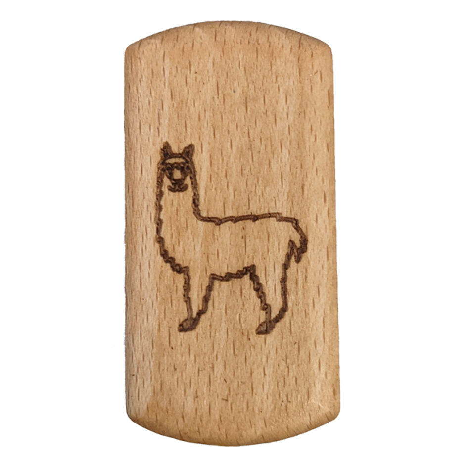 Kostkamm Kindernagelbürste Lama