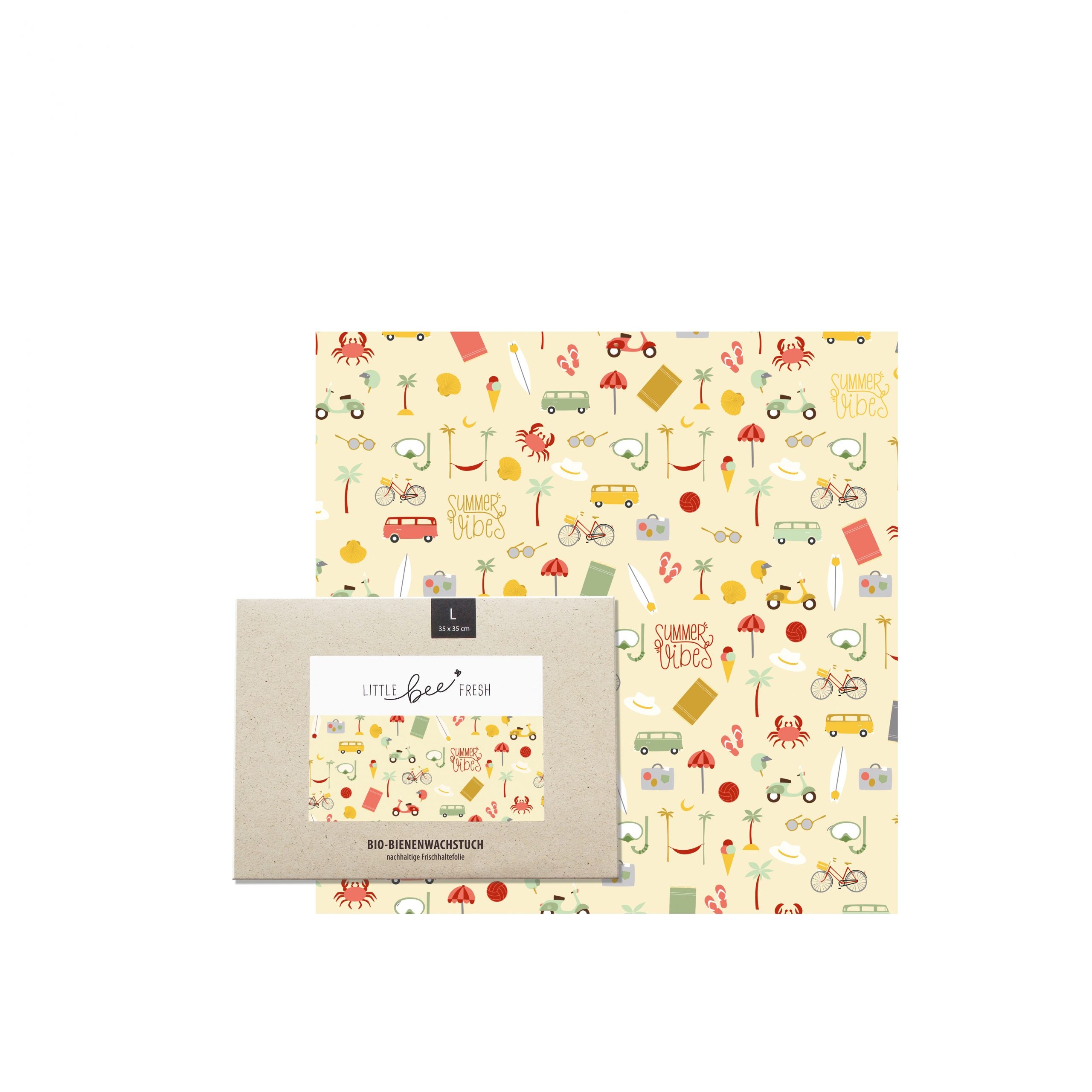 Little Bee Fresh Bienenwachstuch L