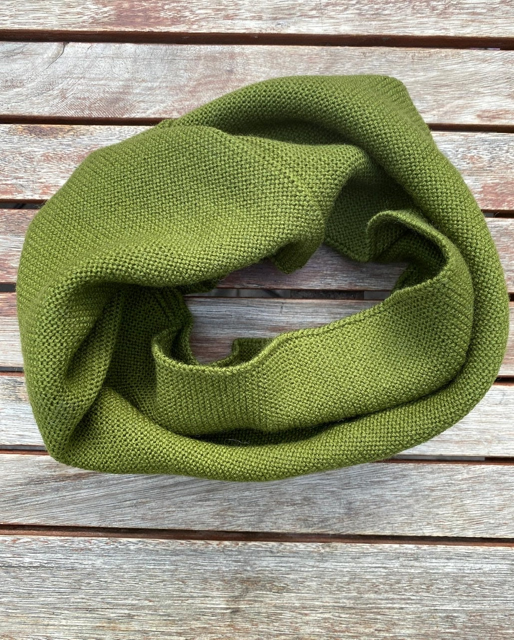 Glückswindel Loopschal Moos