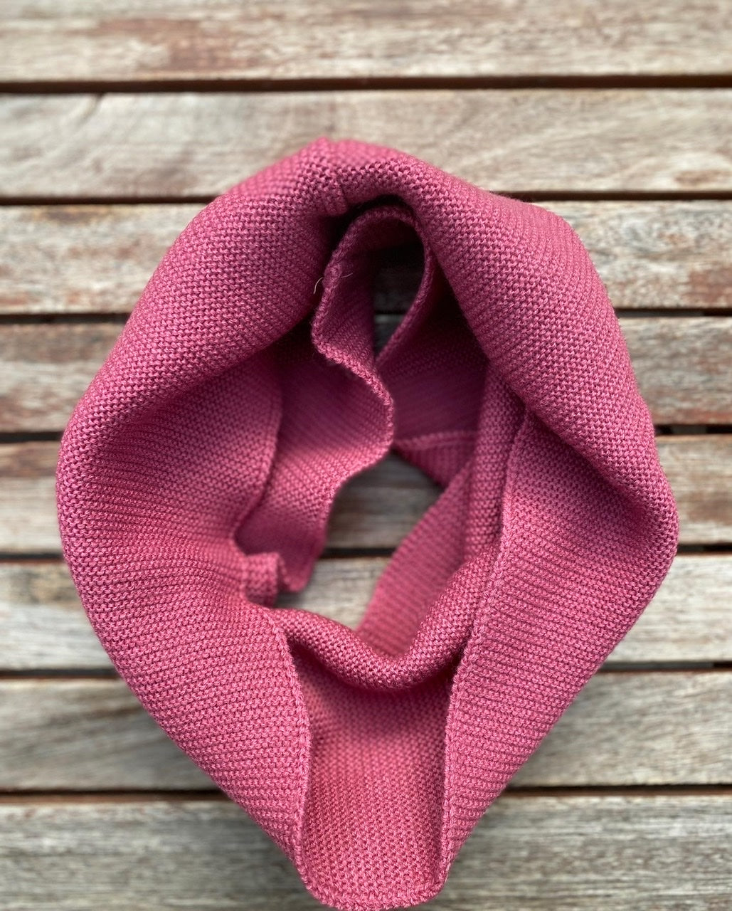 Glückswindel Loopschal Rosenholz