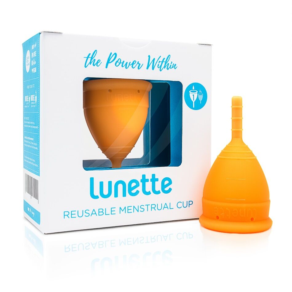 Lunette Menstruationtstasse orange