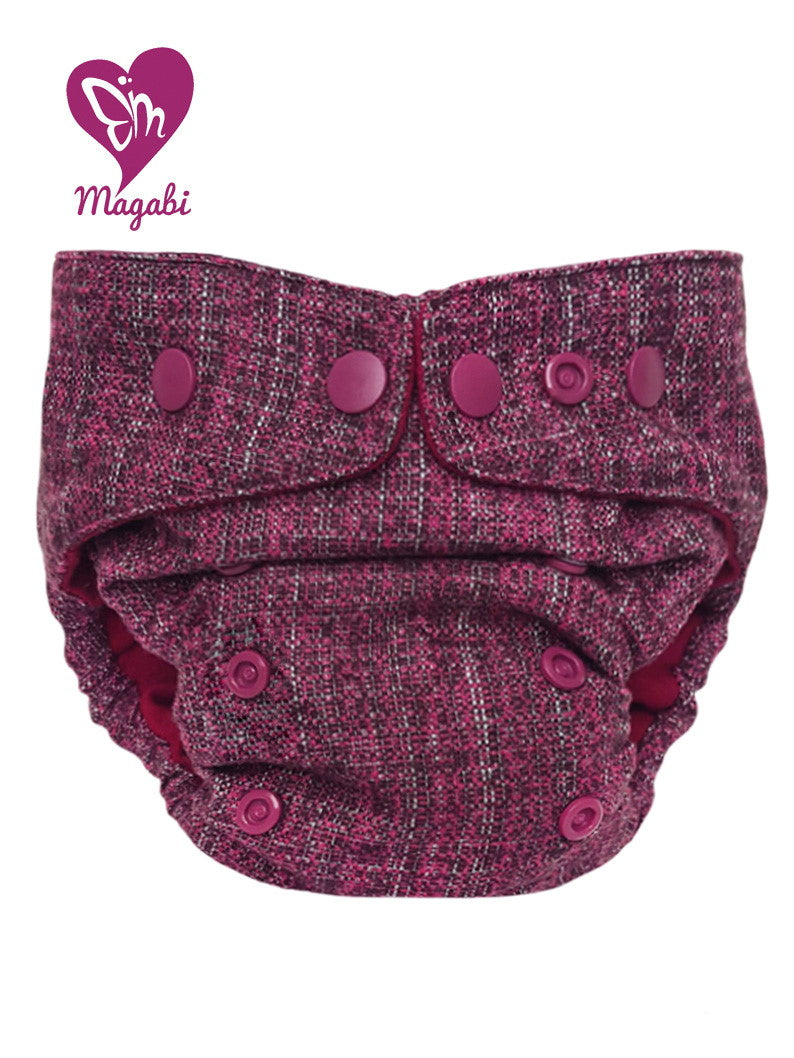 Magabi Wollüberhose Beere OneSize+