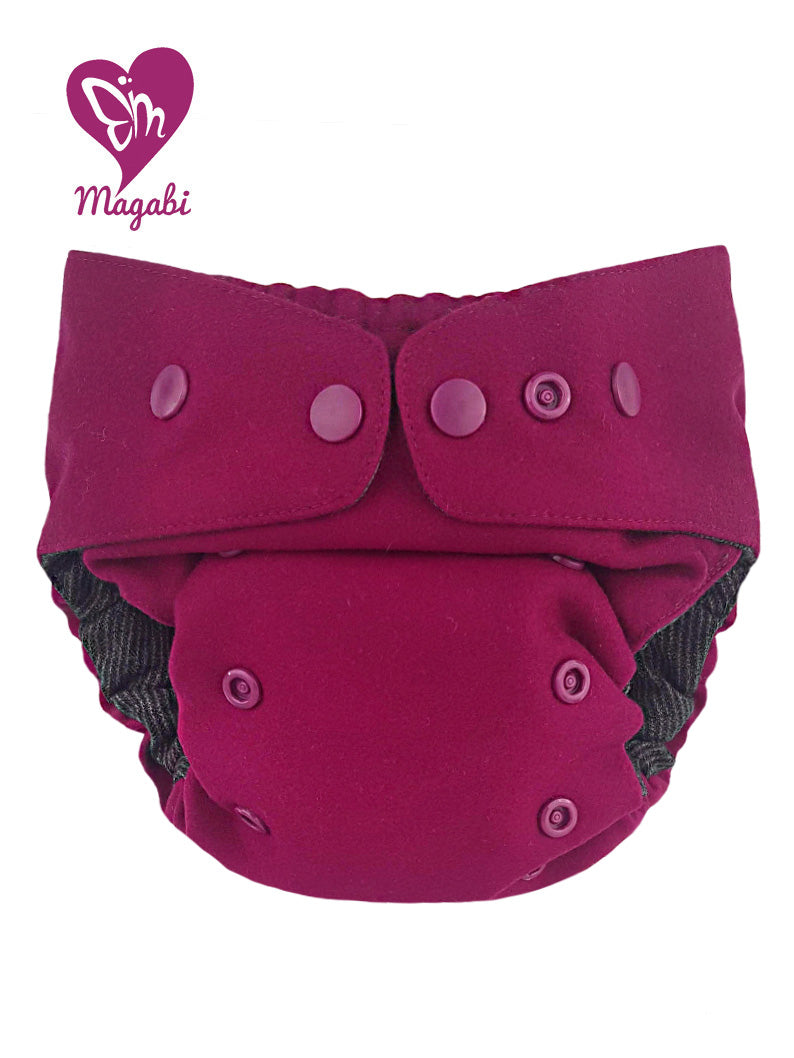 Magabi Wollüberhose Magenta OneSize+