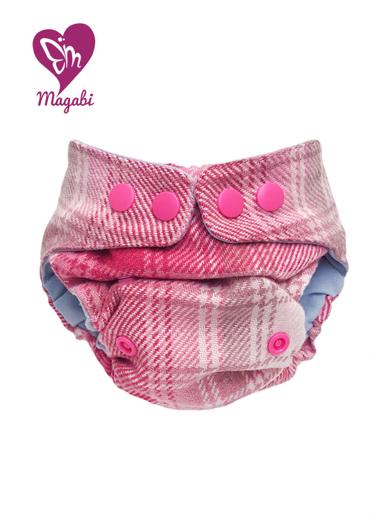 Magabi Wollüberhose rosa S-M