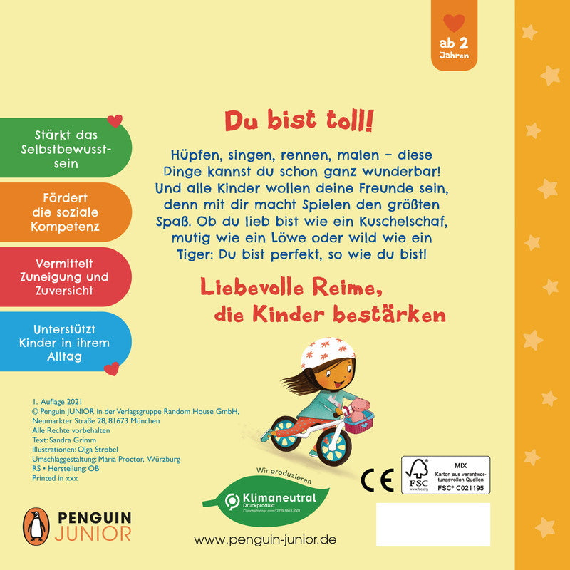 Mein Starkmacher-Buch - Du bist so wundervoll, mein Schatz!