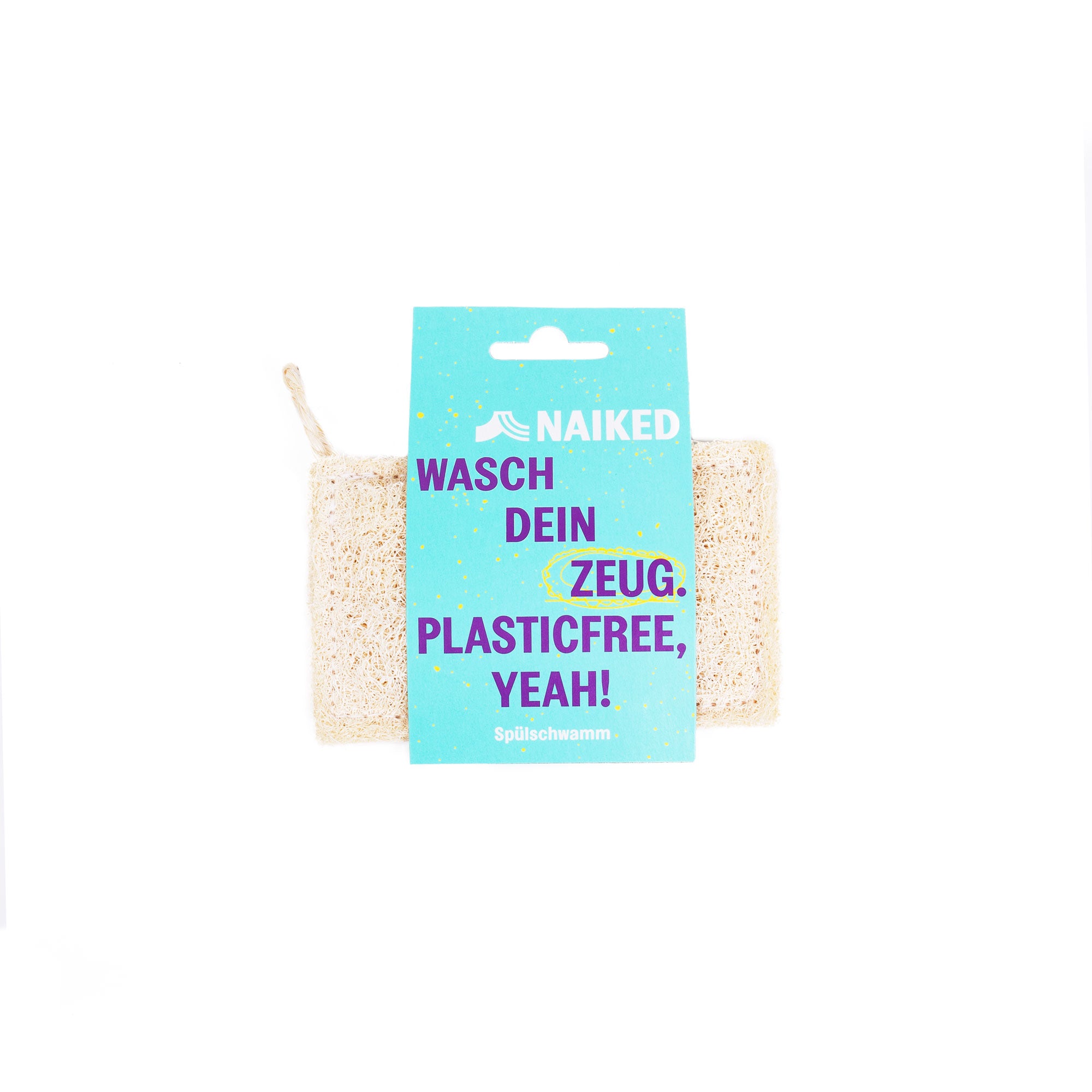 Naiked Spülschwamm aus Luffa